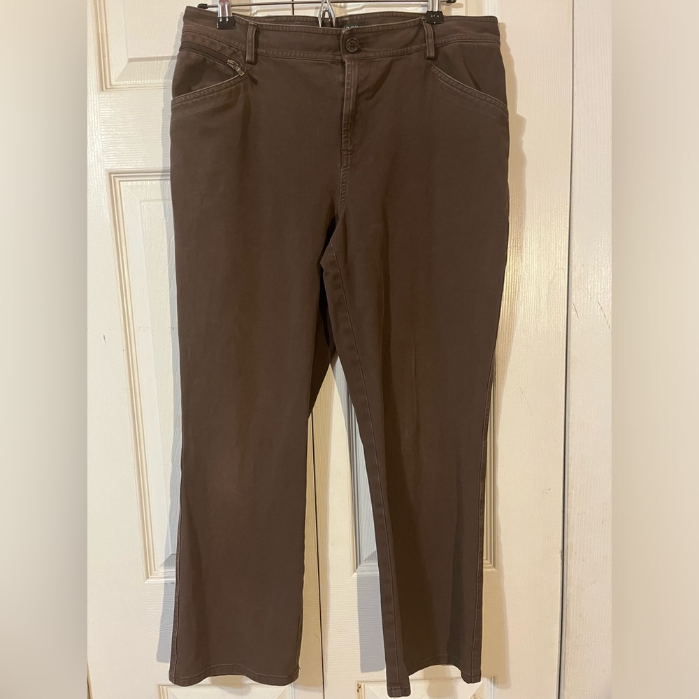 Lauren Ralph Lauren Women’s Brown Pants Green Label Size 10